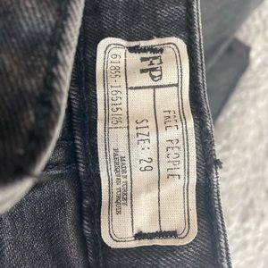Free people black jeans